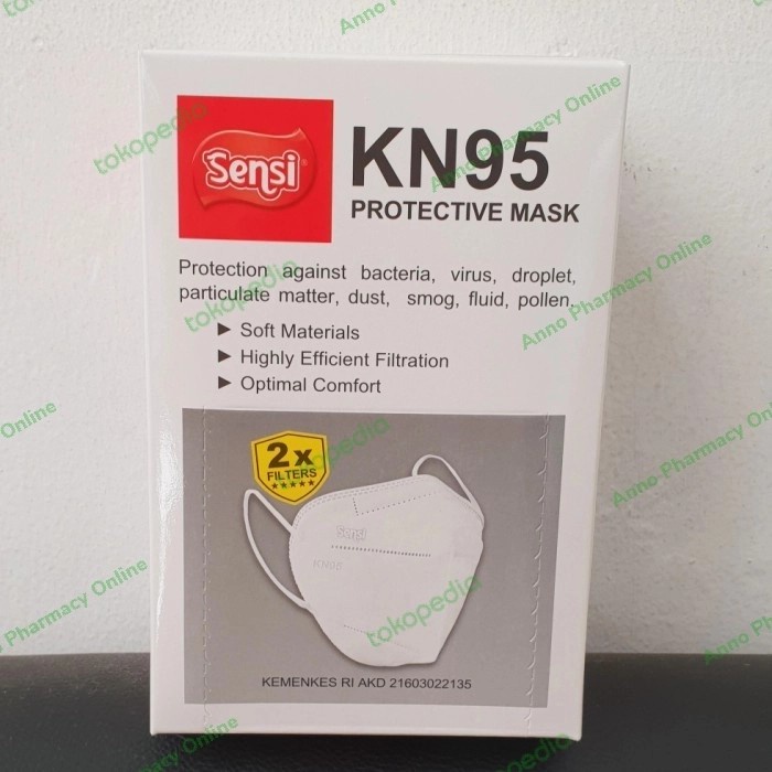 Ready Masker Sensi KN 95 isi 20 sensi mask KN 95 masker sensi KN95