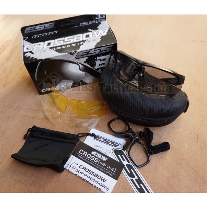 Kacamata Airsoft Ess Crossbow / Kacamata Polarized Ess Crossbow