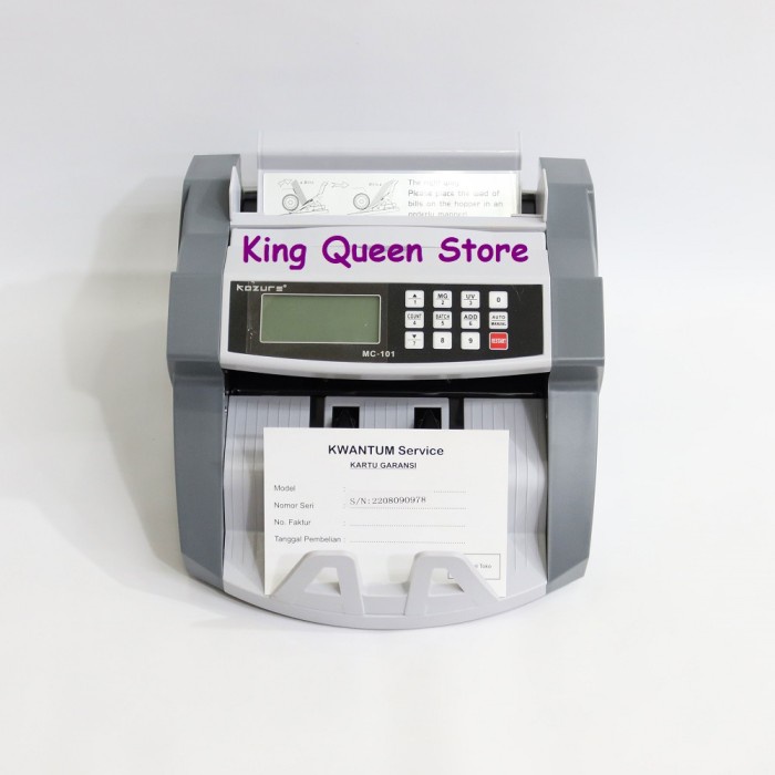 

Terlaris Kozure MC101 Mesin Hitung Uang/Money Counter Machine Kozure MC101 SALE