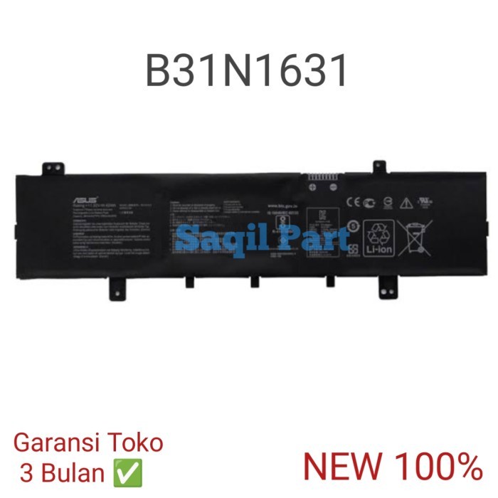 Baterai Asus Book 15 X505 X505Z X505ZA X505B X505BA A505Z B31N1631