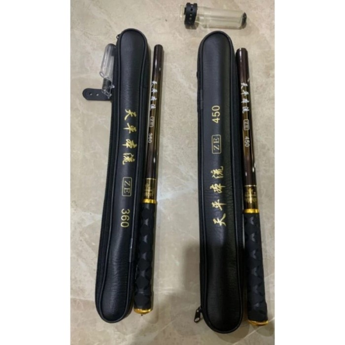terbaru  joran tegek yoshikawa ze 360 & 450 ruas pendek ready