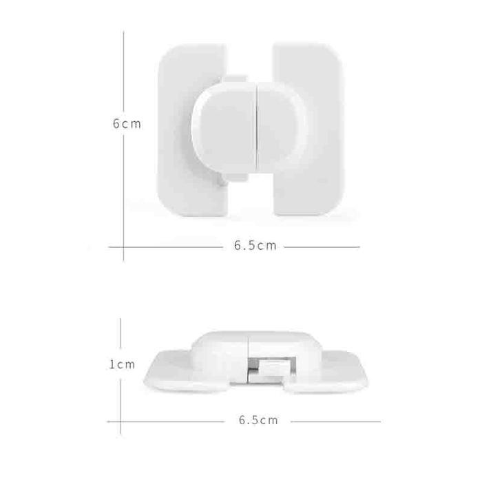 KUNCI LEMARI / PENGAMAN LEMARI / PENGAMAN PINTU / SAFETY LOCK / PENGUNCI KULKAS / PENGUNCI LEMARI