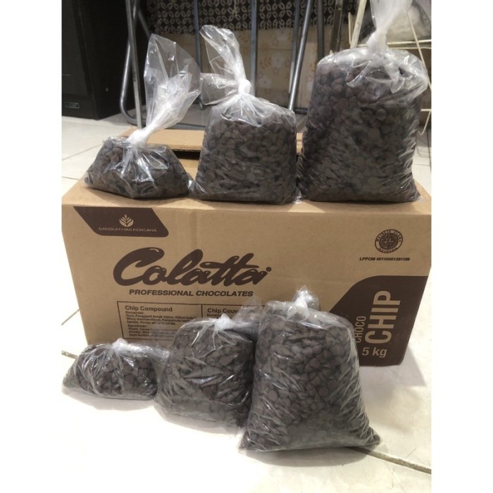 

Ready Stok" Colatta Choco Chips 250 Gram