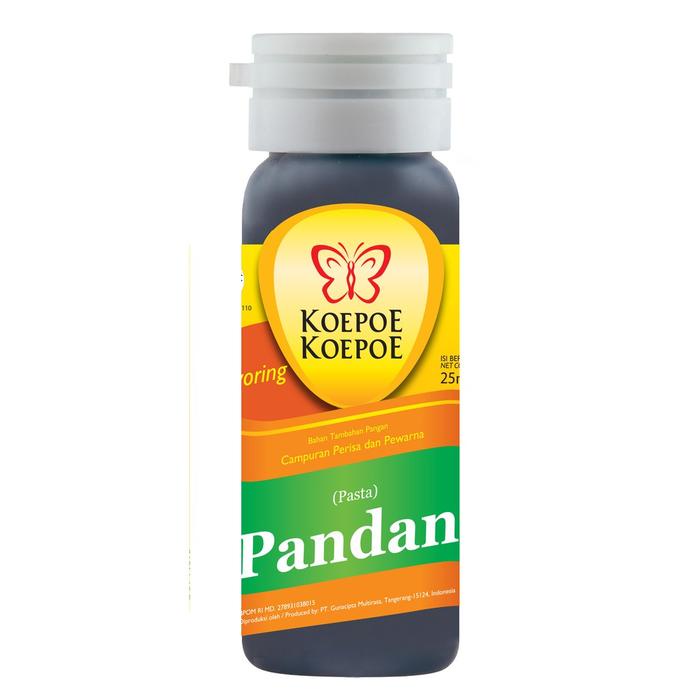 

Ready Stok" Pasta Pandan (25Ml) Koepoe-Koepoe