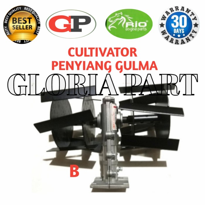 Terbatas Tasco Mini Tiller Head