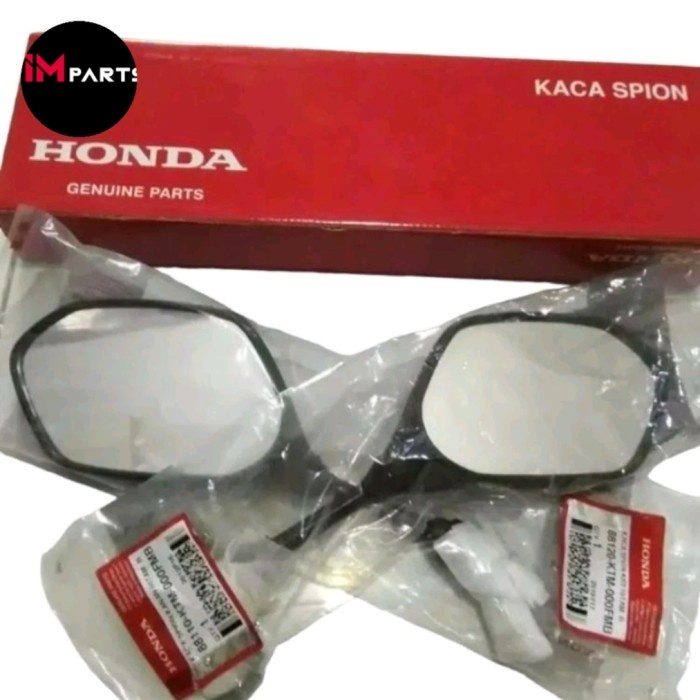 kaca spion kanan kiri Honda Vario 110 lama karbu hitam original AHM