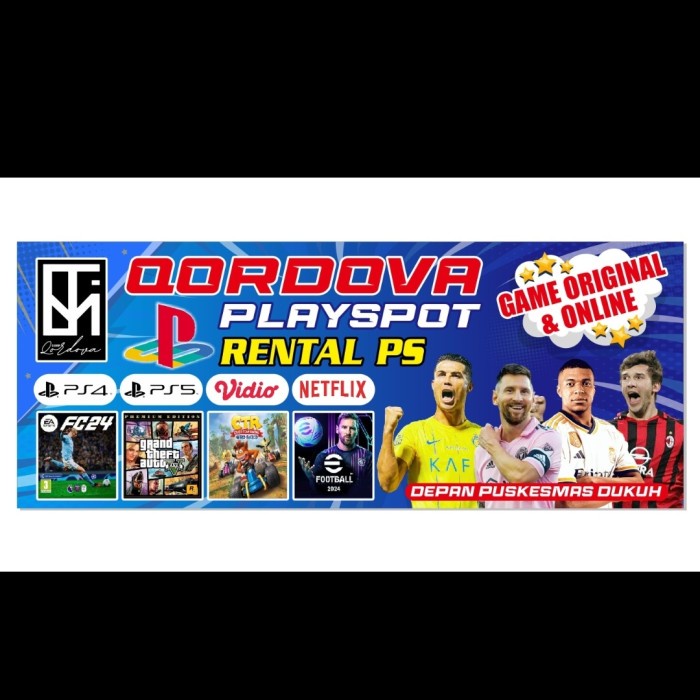 TERLARIS! SPANDUK RENTAL PS 3x1.2 Meter