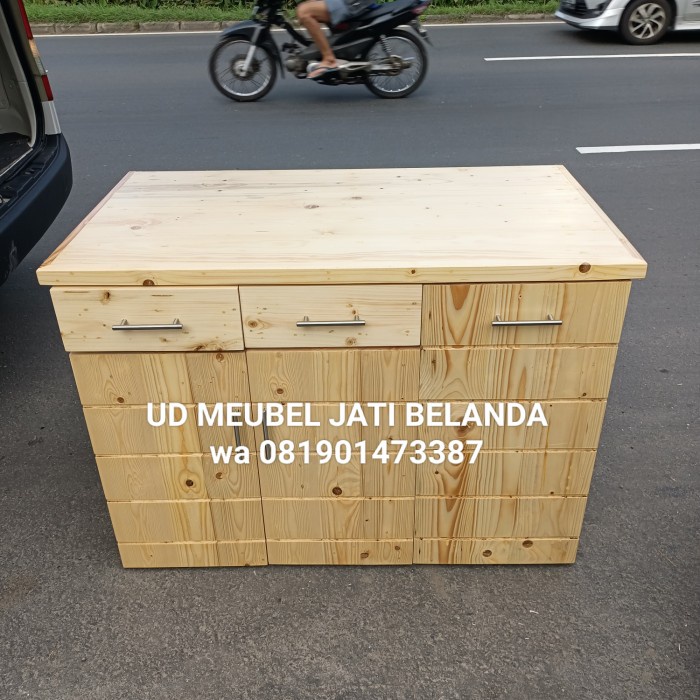 rak piring meja/ rek piring kayu jati Belanda