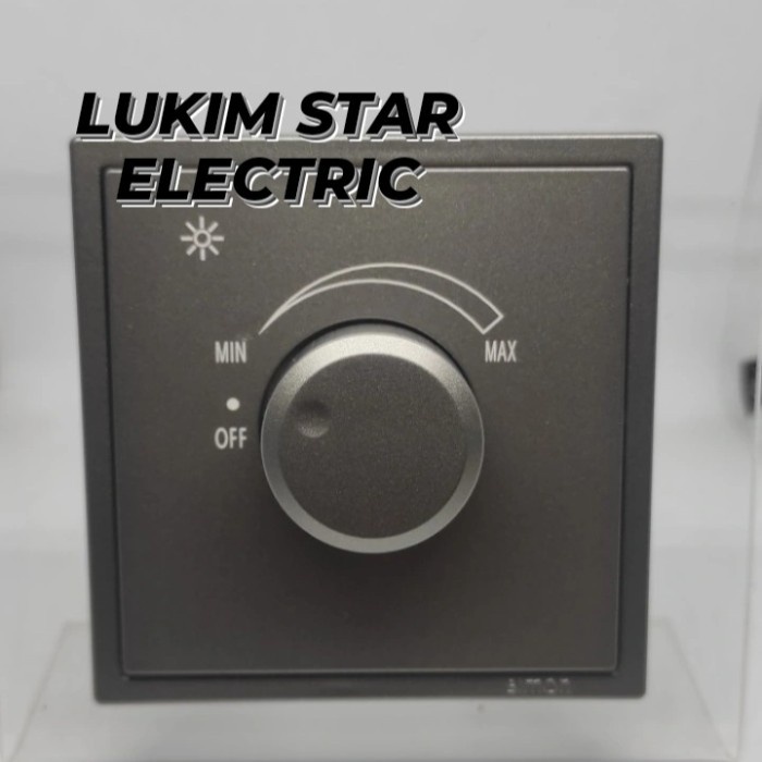 SAKLAR DIMMER SIMON I7 GREY/ SAKLAR DIMMING SIMON i7 70E101-61 GREY