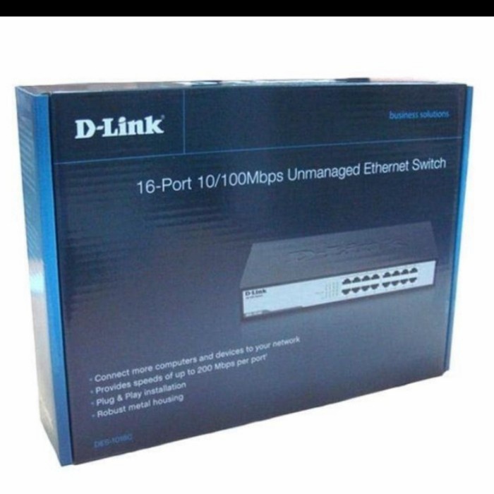 Swit Hub D-Link 16 port DES-1016D