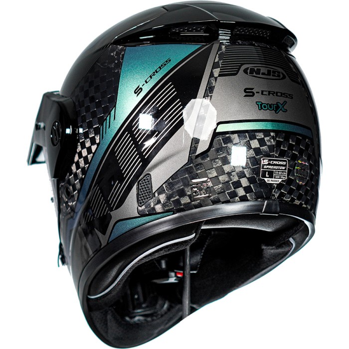 NJS S-CROSS CARBON TOUR X - HELM FULL FACE