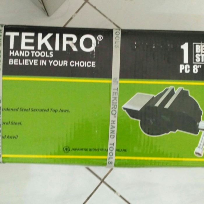 TEKIRO - CATOK RAGUM MEJA 8 INCH BENCH VICE ORIGINAL