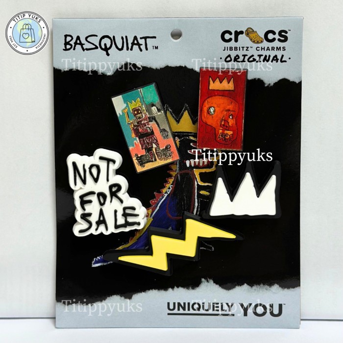 Jibbitz Crocs Original Basquiat isi 5 pcs