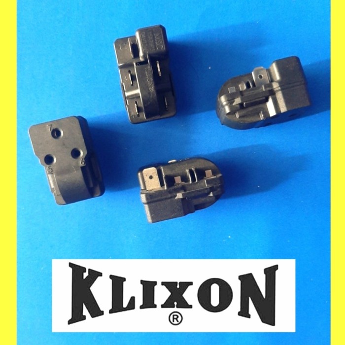 relay kulkas 2pin polytron original klixon