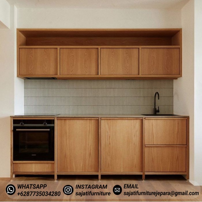 PRODUK TERBATAS Kitchen set jati minimalis - Kitchen set jati terbaru - Rak Dapur jati