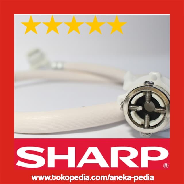 [3 Meter] Selang Water Inlet Masukan Air Mesin Cuci Sharp