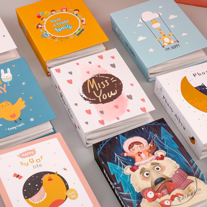 BUKU ALBUM FOTO / ALBUM FOTO POLAROID / ALBUM FOTO ISI 100 PCS BESAR kolbuk photocard sisipkan show