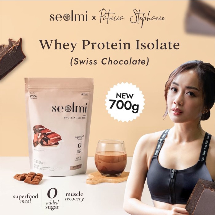 Seolmi Whey Protein Isolate - Swiss Chocolate [ Non Vegan] - 700 grm