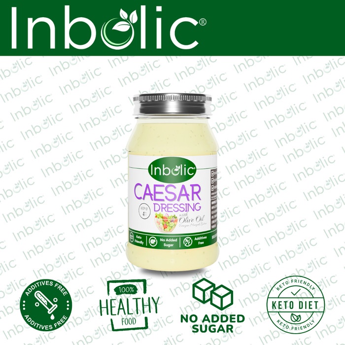 

Inbolic Sugar Free Caesar Dressing Saos Caesar Bebas Gula Keto