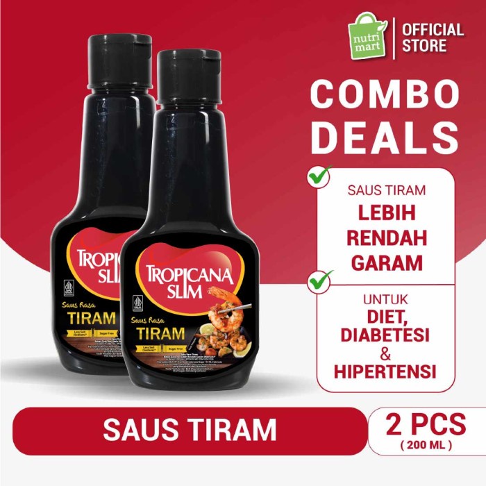 

Twin Pack: Tropicana Slim Saus Tiram 200Ml