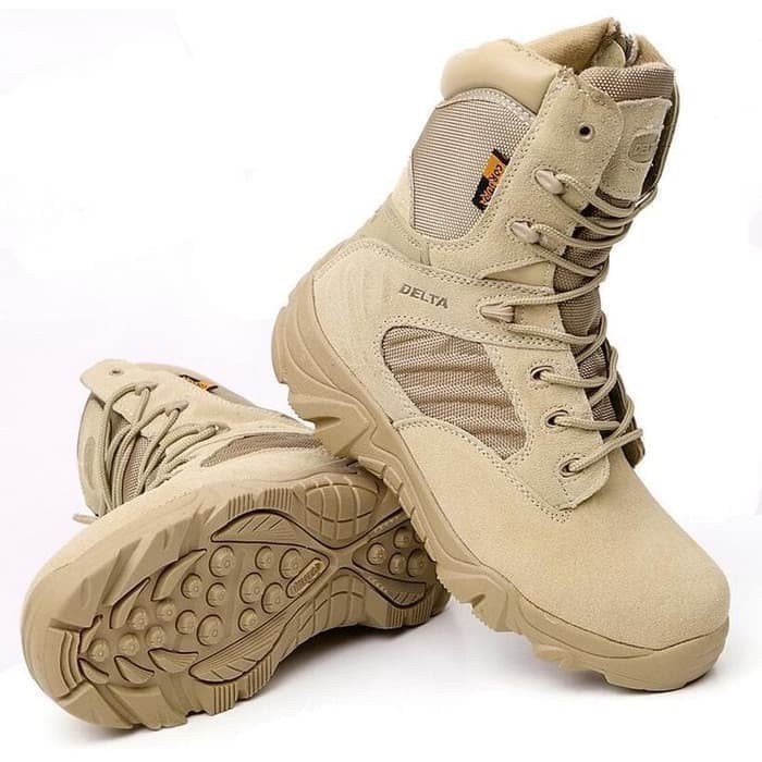 Sepatu Delta Tactical 8 inch / Sepatu Army Delta Boots Tactical 8inch