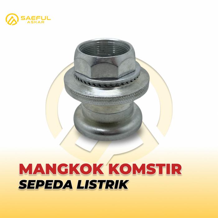 Head Parts Set / Komfork / Komstir / Mangkok Stir Sepeda Listrik