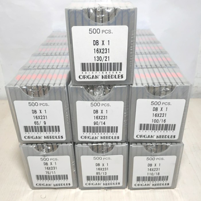 

DB x 1 75/11 Jarum Jahit Organ Needles Original