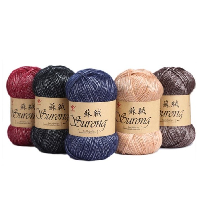 

BENANG IMPORT CASHMERE AKRILIK 100GR IMPORT BERKUALITAS RAJUT KNITTING