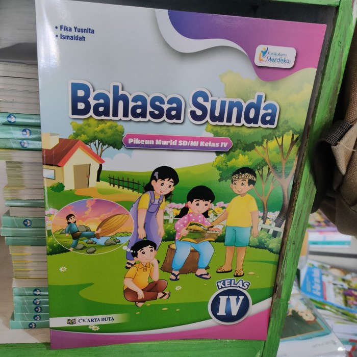 

SALE !!! BAHASA SUNDA SD KELAS 4 KURIKULUM MERDEKA ARYA DUTA READYY