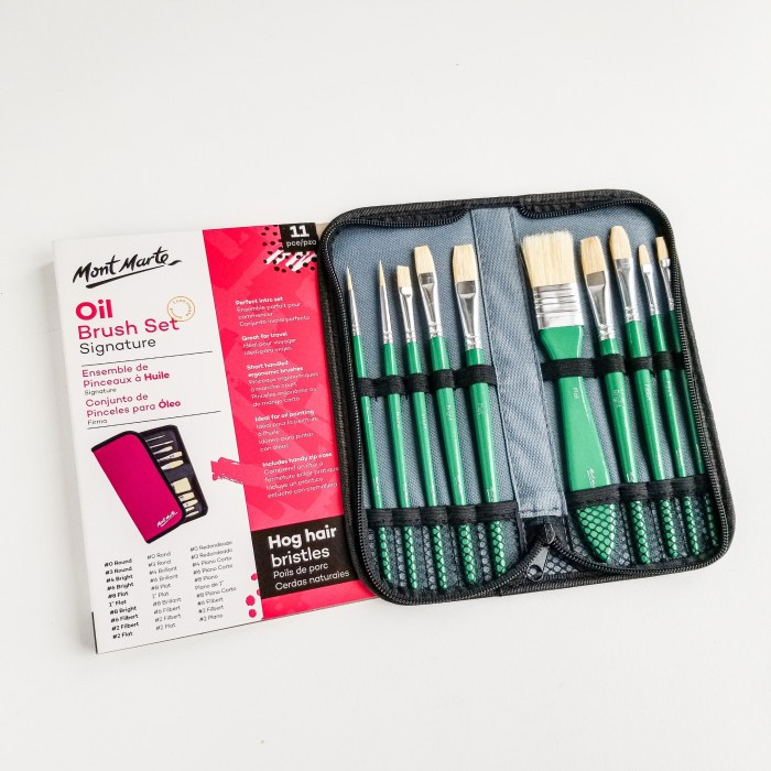 

Kuas Lukis Mont Marte Oil Bristle Brush Set 0031_V02 DiskonJual MurahHarga DiskonObral