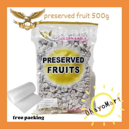 

Golden Eagle Preserved Fruits/ Manisan Buah Plum/ Candy Kiamboy 500Grm