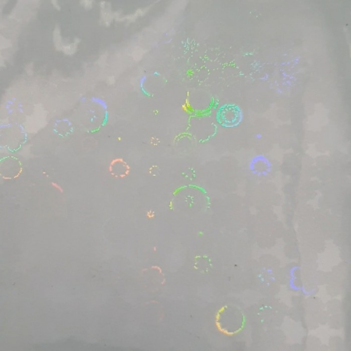 Laminasi Hologram Bunga A3 20lbr