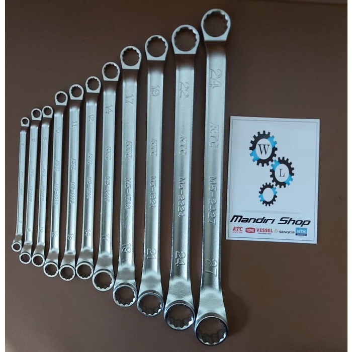 PAKET KUNCI RINGRING SET ISI 11 PC KTC