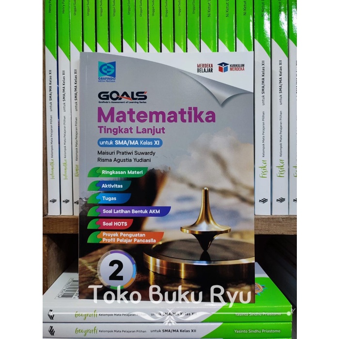 

SALE !!! BUKU SOAL GOALS MATEMATIKA TINGKAT LANJUT KELAS XI/2 SMA KURIKULUM MERDEKA GRAFINDO READYY