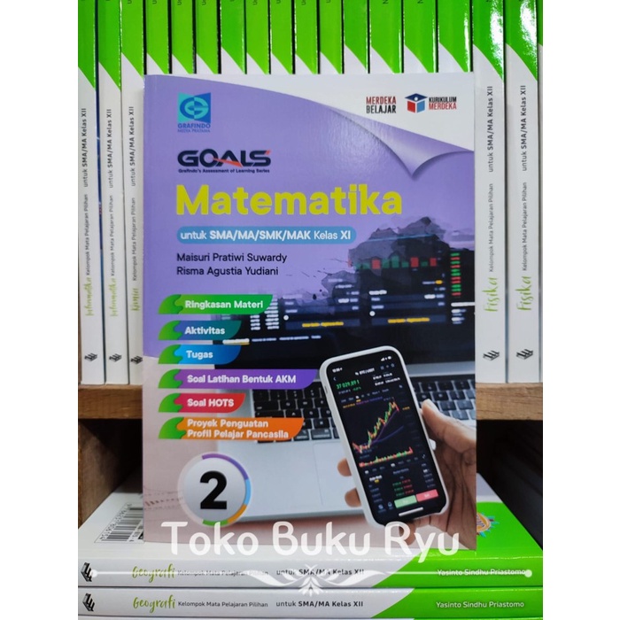

SALE !!! BUKU SOAL GOALS MATEMATIKA KELAS XI/2 SMA KURIKULUM MERDEKA GRAFINDO READYY