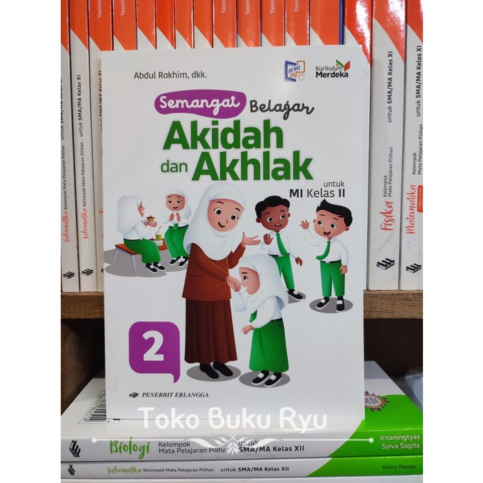 

SALE !!! BUKU SEMANGAT BELAJAR AKIDAH DAN AKHLAK KELAS 2 MI KURIKULUM MERDEKA ERLANGGA READYY