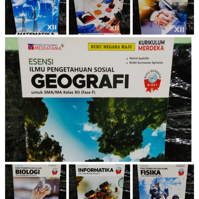 

SALE !!! BUKU PAKET ESENSI SMA KELAS XII/12 KURIKULUM MERDEKA PENERBIT MEDIATAM READYY