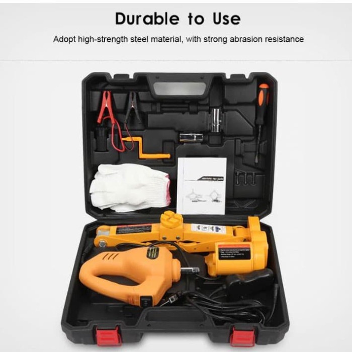 DONGKRAK ELEKTRIK / ELECTRIC CAR JACK 2TON SET PEMBUKA BAUT