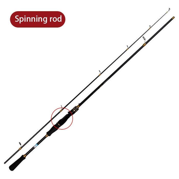 CODCarbon Spinning Rod Casting Rod Ultralight Fishing Rod Combo SET Joran Pancing BaitCasting