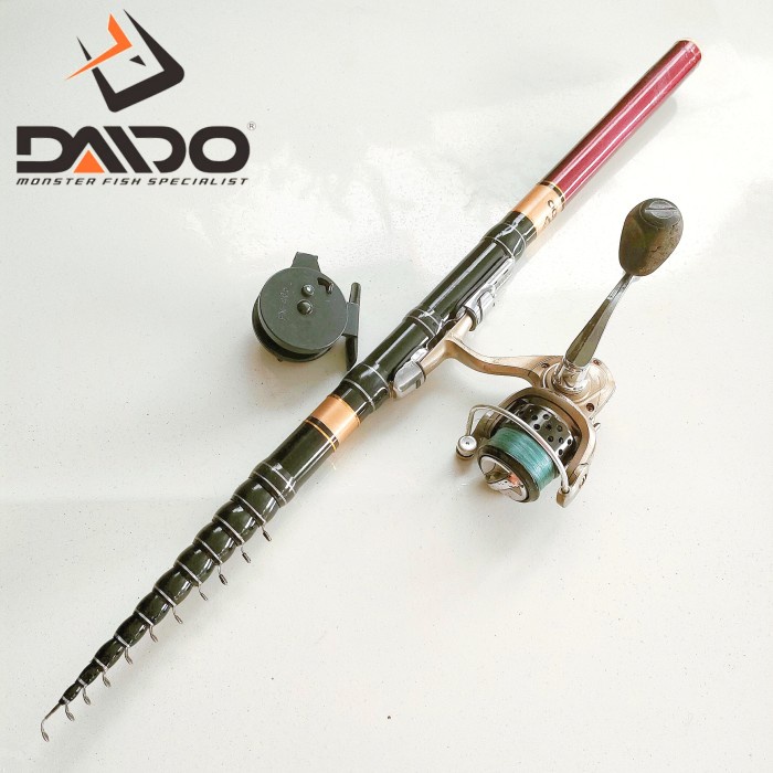 Joran Tegek Kolong Daido 360 Carbon + Bonus reel