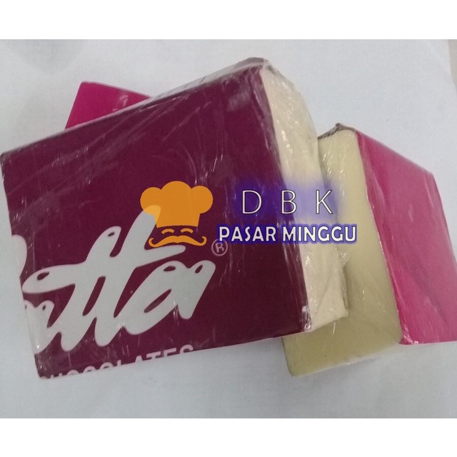 

Ready Stok" Collata White 250Gr Potongan Coklat Putih