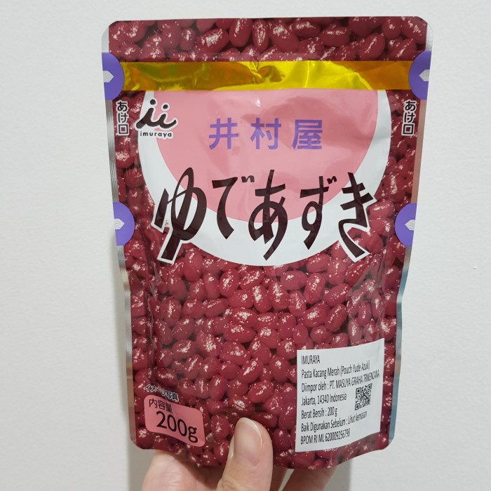 

Ready Stok" Imuraya Yude Azuki 200Gr - Pasta Kacang Merah Jepang