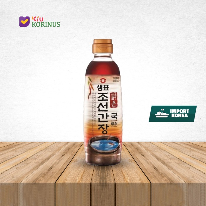 

K- Sempio Kecap Asin/Naturally Brewed Soy Sauce For Soup Chosun/Kecap Asin Korea 500 Ml