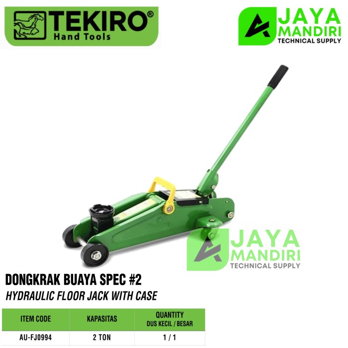 Tekiro Dongkrak buaya 2 ton Tekiro Dongkrak mobil 2 ton