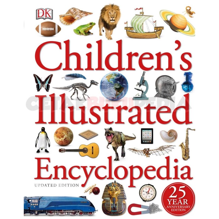 buku Children'S Illustrated Encyclopedia Softcover