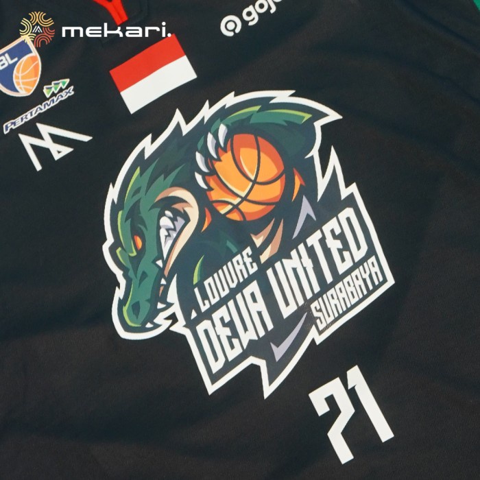 Authentic Jersey Louvre Dewa United by Motion Sport Indo