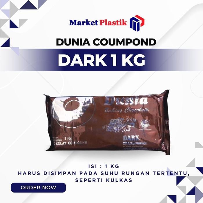 

Ready Stok" Dunia Compound Dark Eco @1Kg - Coklat Batang