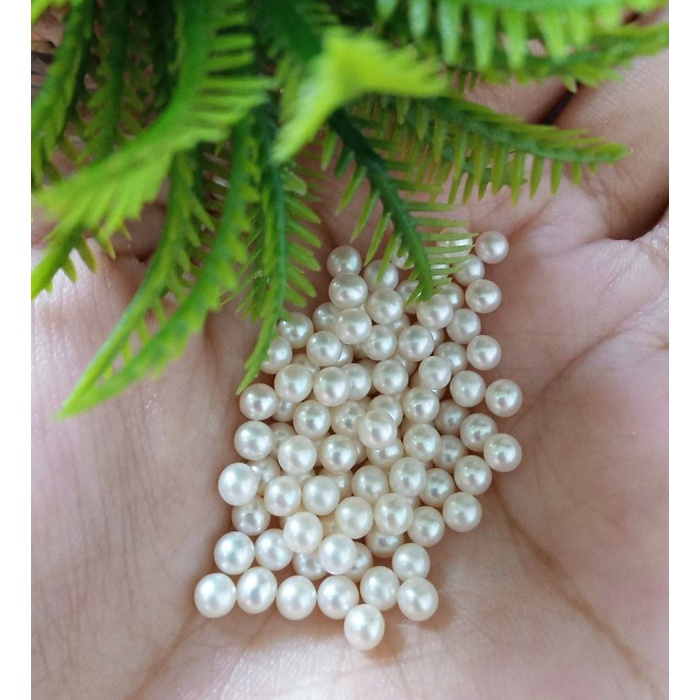 

+++++] FRESHWATER PEARL ROUND 3MM WHITE