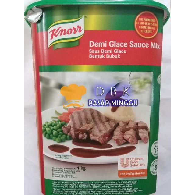 

knorr demi glace sauce mix 1 kg