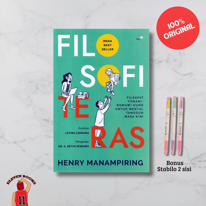

Produk Terbaru Buku Original Filosofi Teras - Henry Manampiring (Kompas Gramedia) Psychology Cod